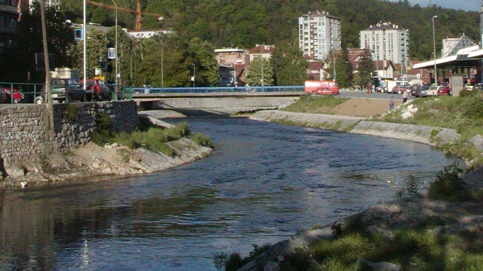 Река Ђетиња у Ужицу - Sputnik Србија, 1920, 28.10.2021