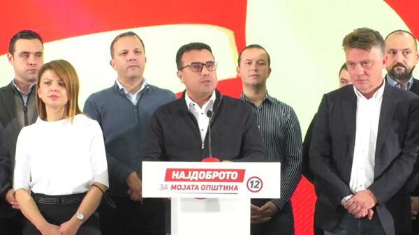 Зоран Заев подноси оставку на место премијера Северне Македоније после локалних избора - Sputnik Србија
