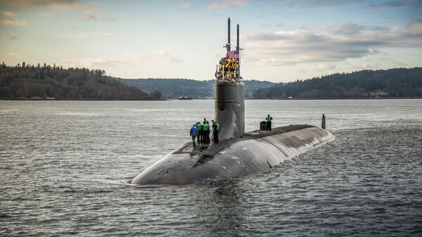Америчка нуклеарна подморница Конектикат, архивска фотографија - Sputnik Србија