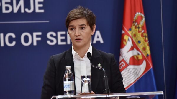 Predsednica Vlade Srbije Ana Brnabić - Sputnik Srbija