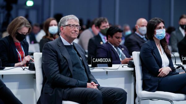 Бил Гејтс на климатском самиту у Глазгову - Sputnik Србија