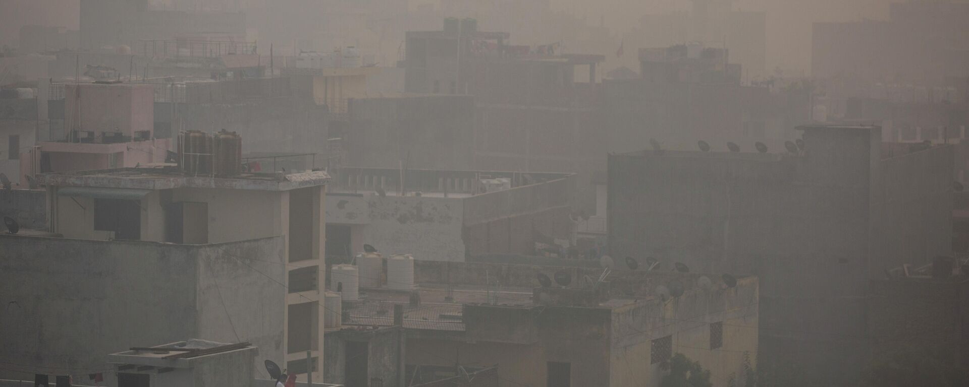 Zagađenje u Nju Delhiju u Indiji posle praznika vatrometa - Sputnik Srbija, 1920, 05.11.2021