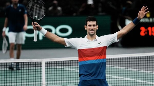 Najbolji teniser sveta Novak Đoković osvojio Masters u Parizu - Sputnik Srbija