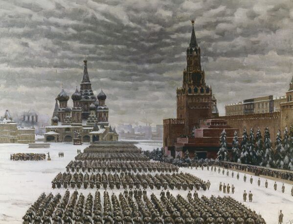 Bitka za Moskvu je počela 30. Septembra 1941. Godine. Na prestonicu SSSR je krenulo oko 1,8 miliona vojnika, 14.000 tenkova i minobacača. - Sputnik Srbija