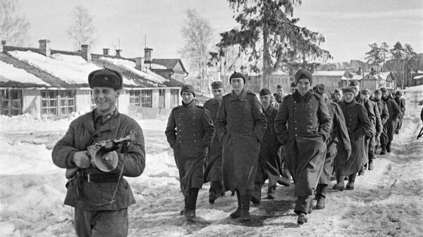 Zarobljeni Nemci kod Moskve - Sputnik Srbija
