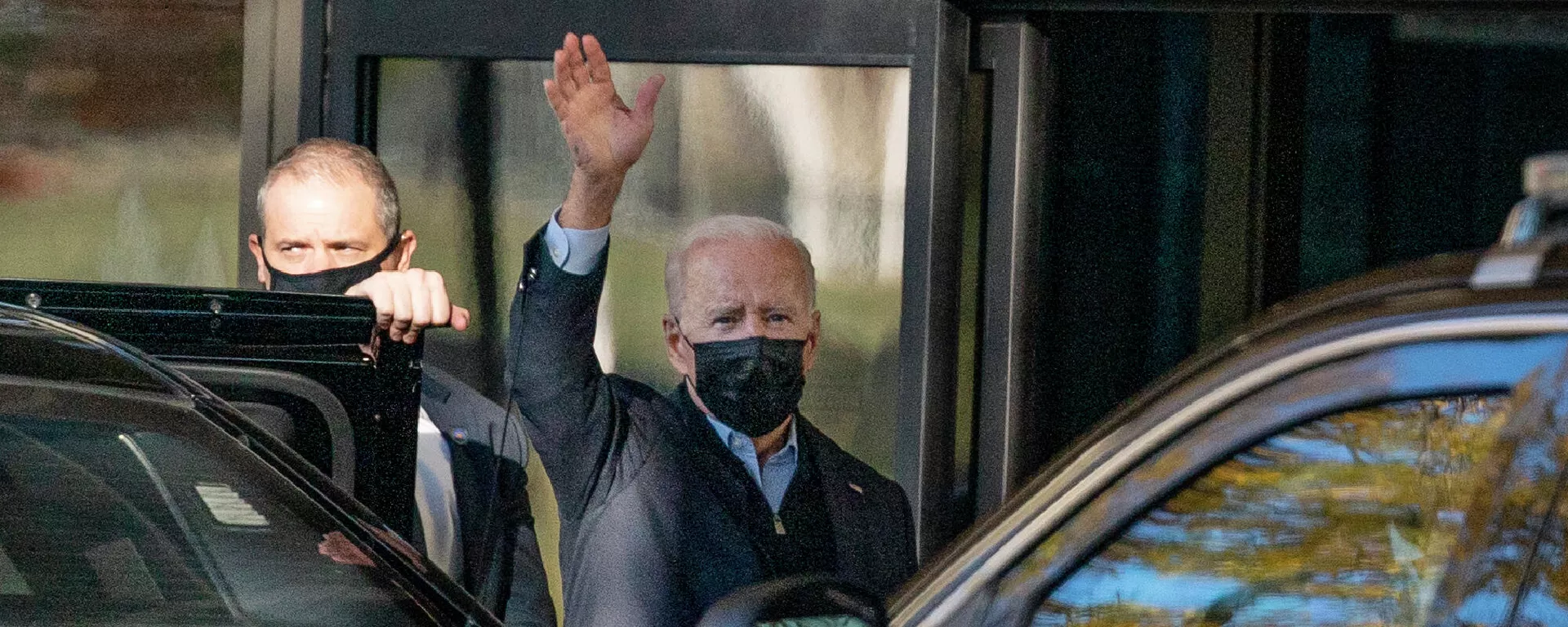 Američki predsednik Džo Bajden ispred bolnice Volter Rid - Sputnik Srbija, 1920, 15.04.2022