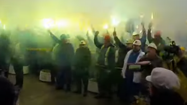 Протест рудара, БиХ - Sputnik Србија