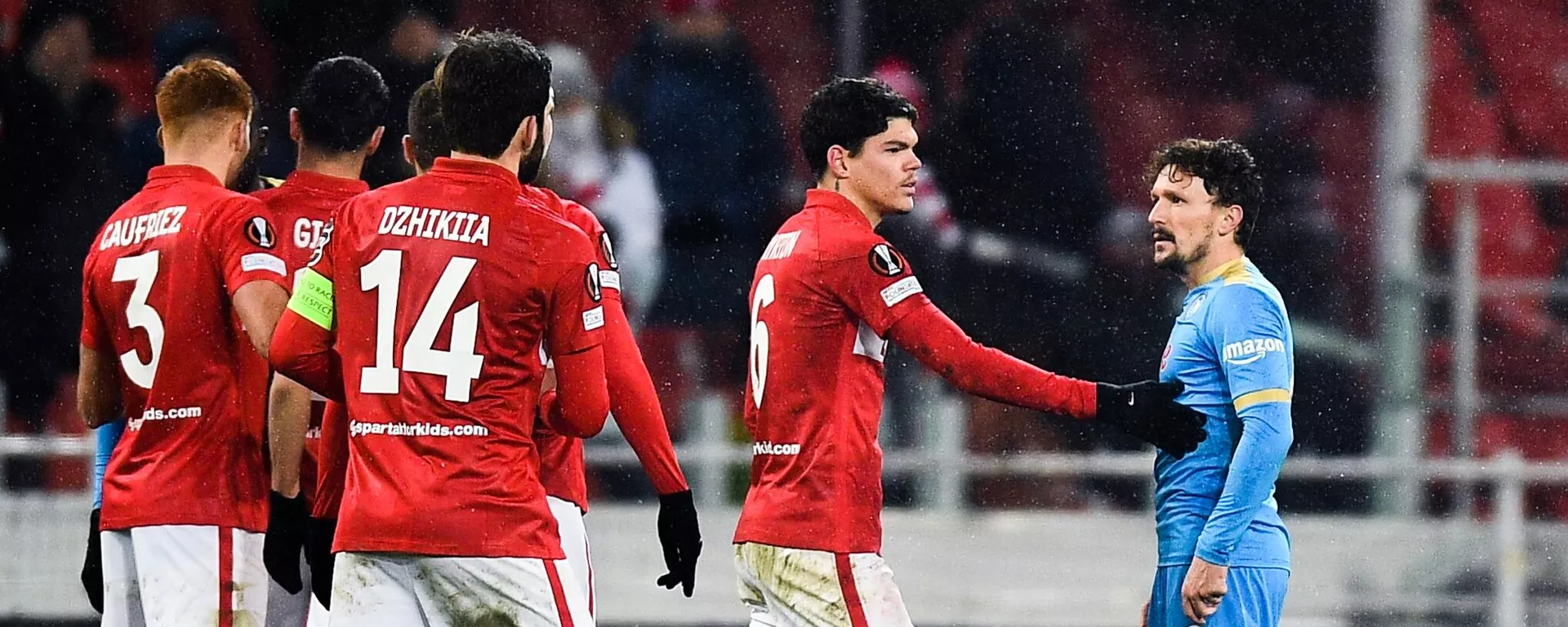 Detalj sa utakmice Spartak Moskva – Napoli - Sputnik Srbija, 1920, 28.02.2022