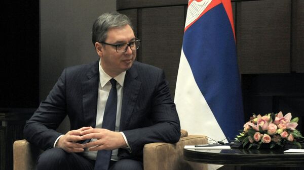 Sastanak predsednika Ruske Federacije Vladimira Putina sa predsednikom Srbije Aleksandrom Vučićem - Sputnik Srbija