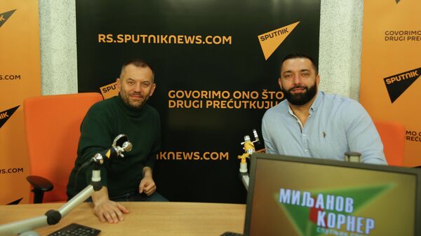 Miljan Milićević i Asmir Kolašinac - Sputnik Srbija