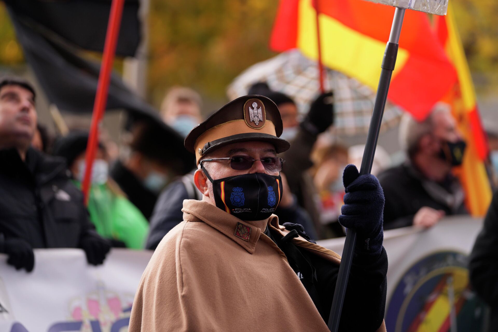 Protest policajaca u Španiji zbog smanjenih ovlašćenja protiv demonstranata - Sputnik Srbija, 1920, 27.11.2021