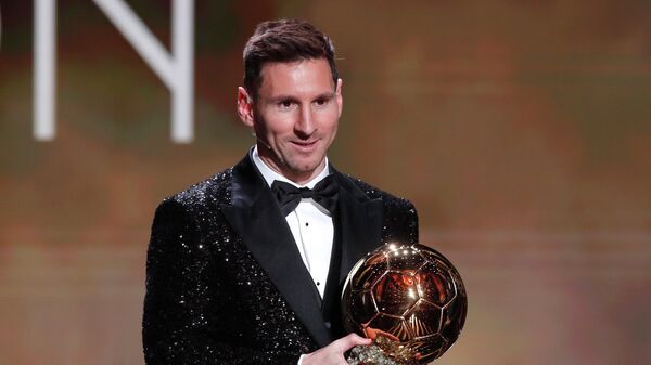 Лионел Меси – најбољи фудбалер света за 2021. годину - Sputnik Србија