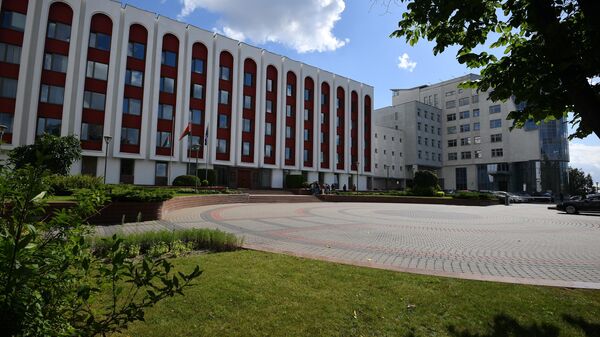 Zgrada Ministarstva spoljnih poslova Belorusije u Minsku - Sputnik Srbija