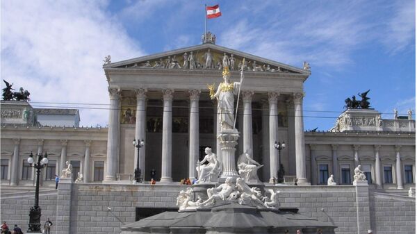 Zgrada parlamenta Austrije - Sputnik Srbija