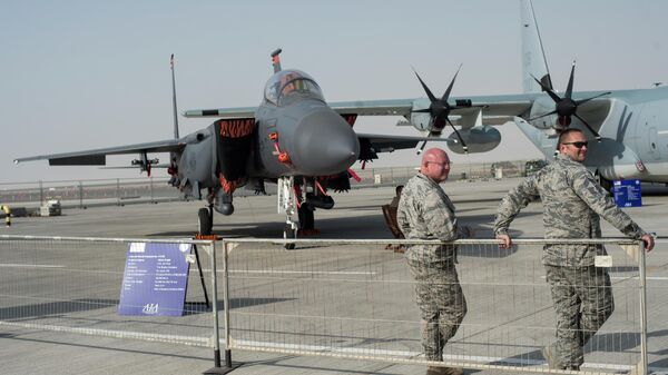 „Jačanje prisustva NATO u Crnom moru“: Američki lovci F-15 stigli u Rumuniju - Sputnik Srbija