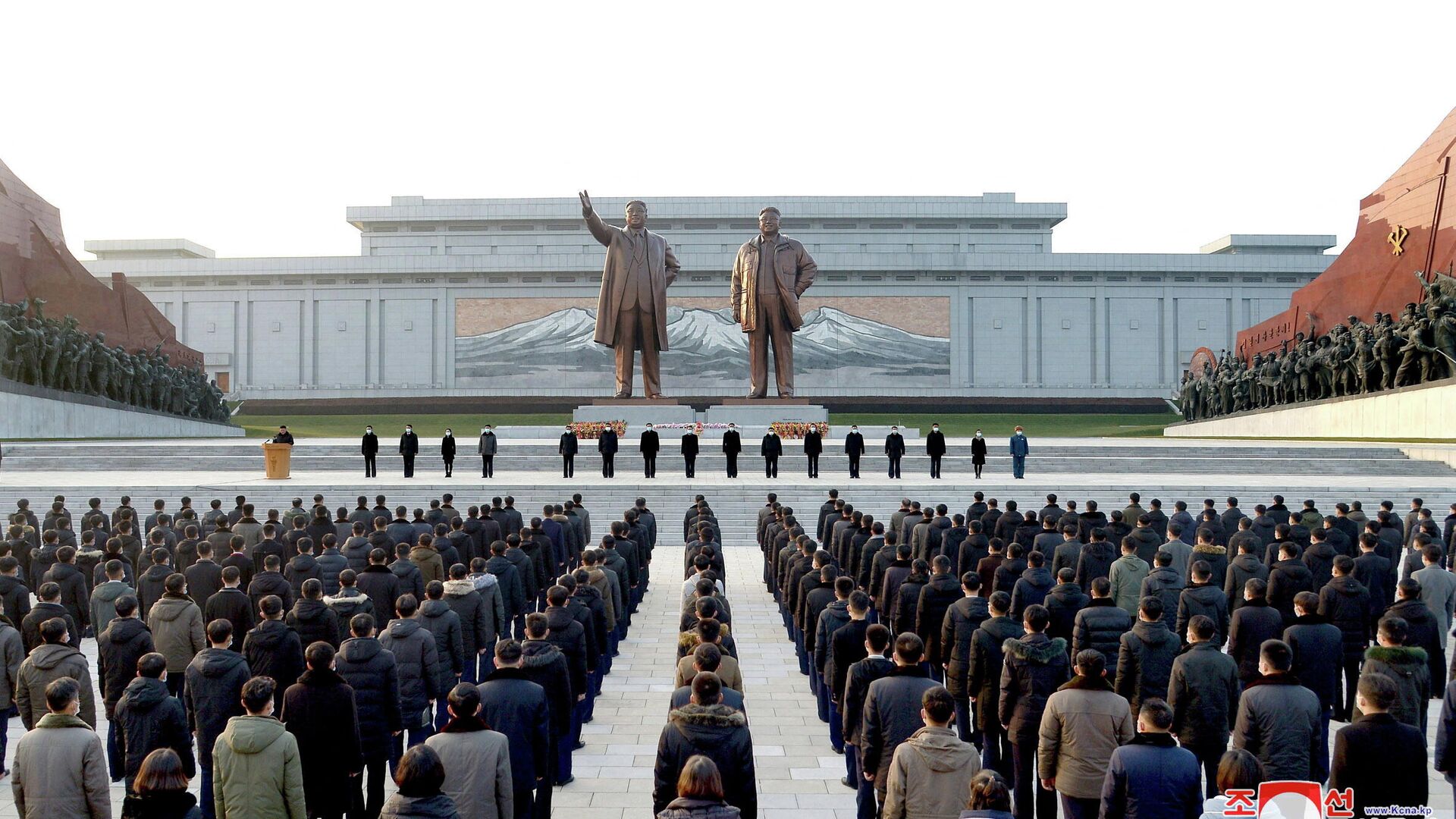 Ким Џонг Ун обележио 10.годишњицу смрти оца - Sputnik Србија, 1920, 17.12.2021