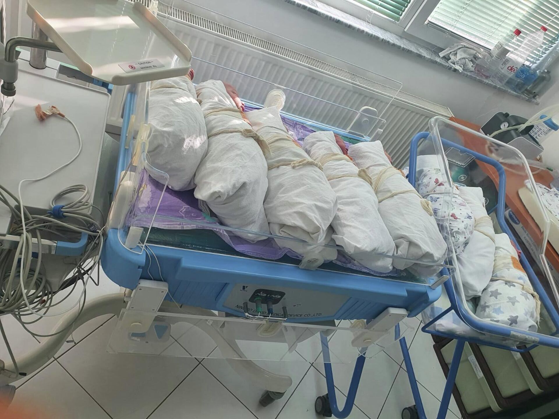 Osam beba, to je dnevni rekord porodilišta u Pasjanu, najlepša vest, ali i znak da stručni tim može da iznese najvažniji posao bolnice  - Sputnik Srbija, 1920, 22.02.2024