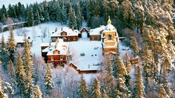 Manastir Valam pod snegom - Sputnik Srbija