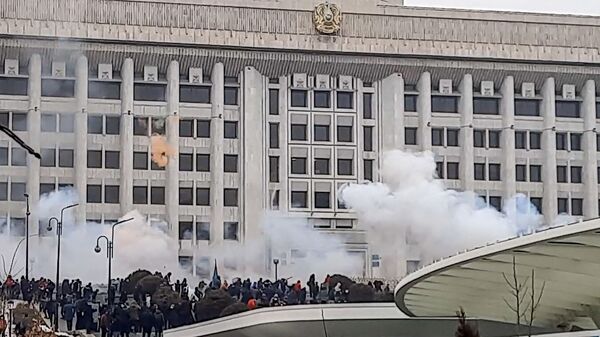 Demonstracije u Alma Ati, Kazahstan. - Sputnik Srbija