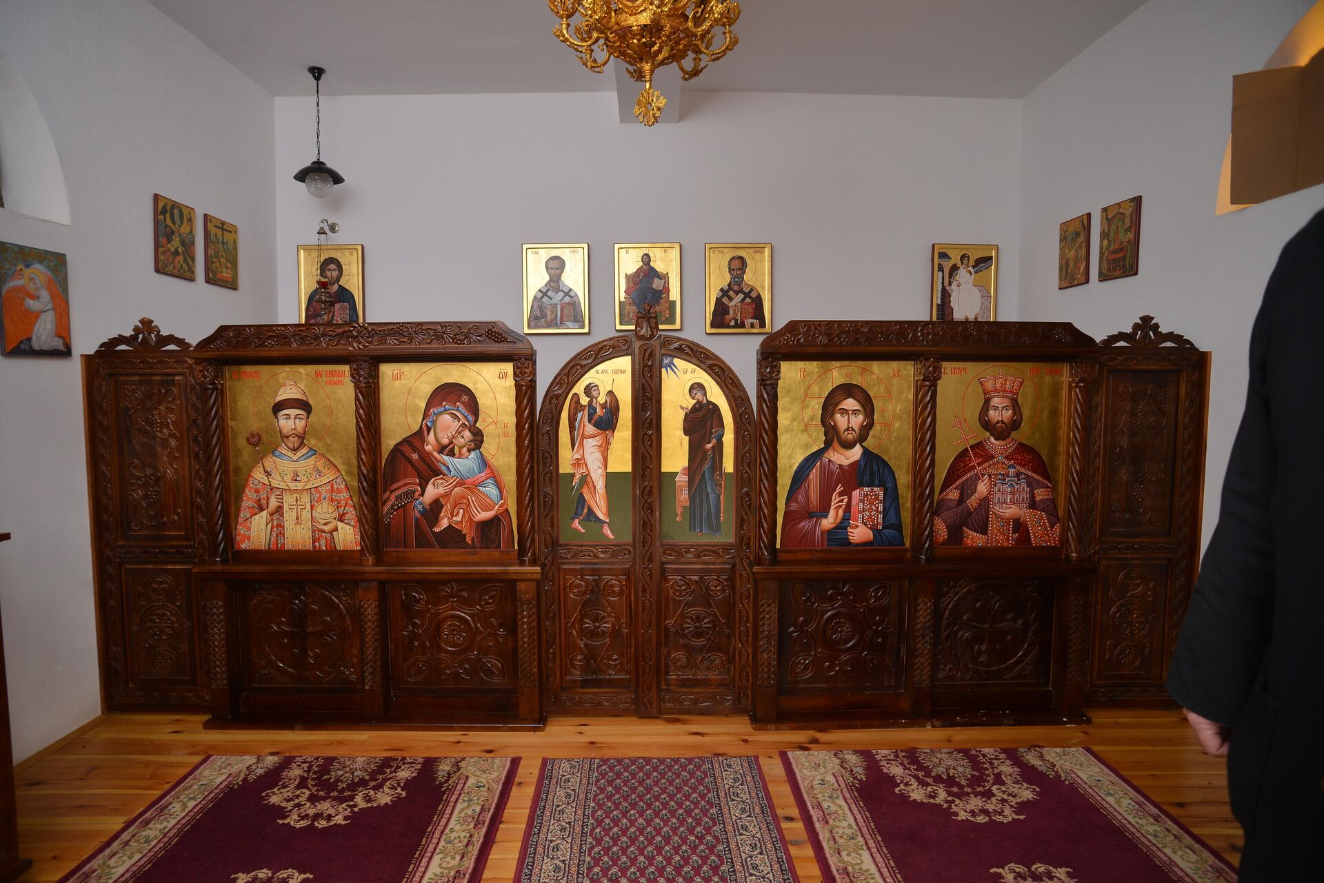 Ikonostas u crkvi Svetog mučenika Lazara i novomučenika cara Nikolaja II - Sputnik Srbija, 1920, 13.01.2022