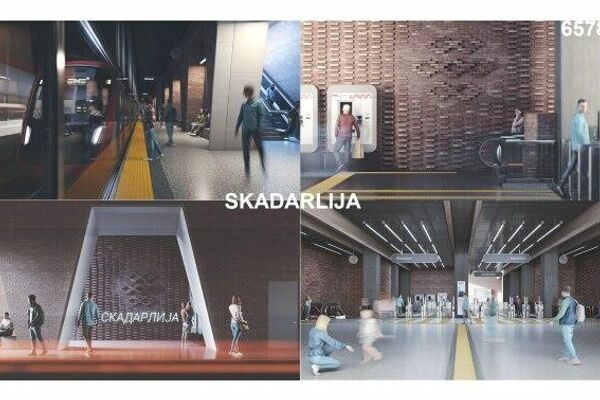 Projekat Beogradskog metroa - Sputnik Srbija
