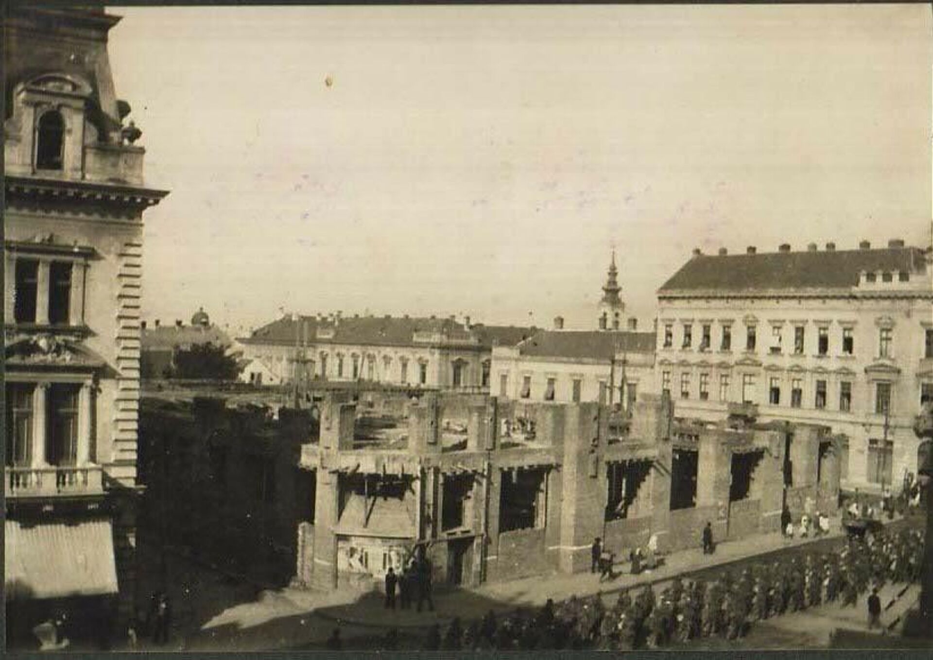 Zgrada SANU u izgradnji - Sputnik Srbija, 1920, 26.01.2022