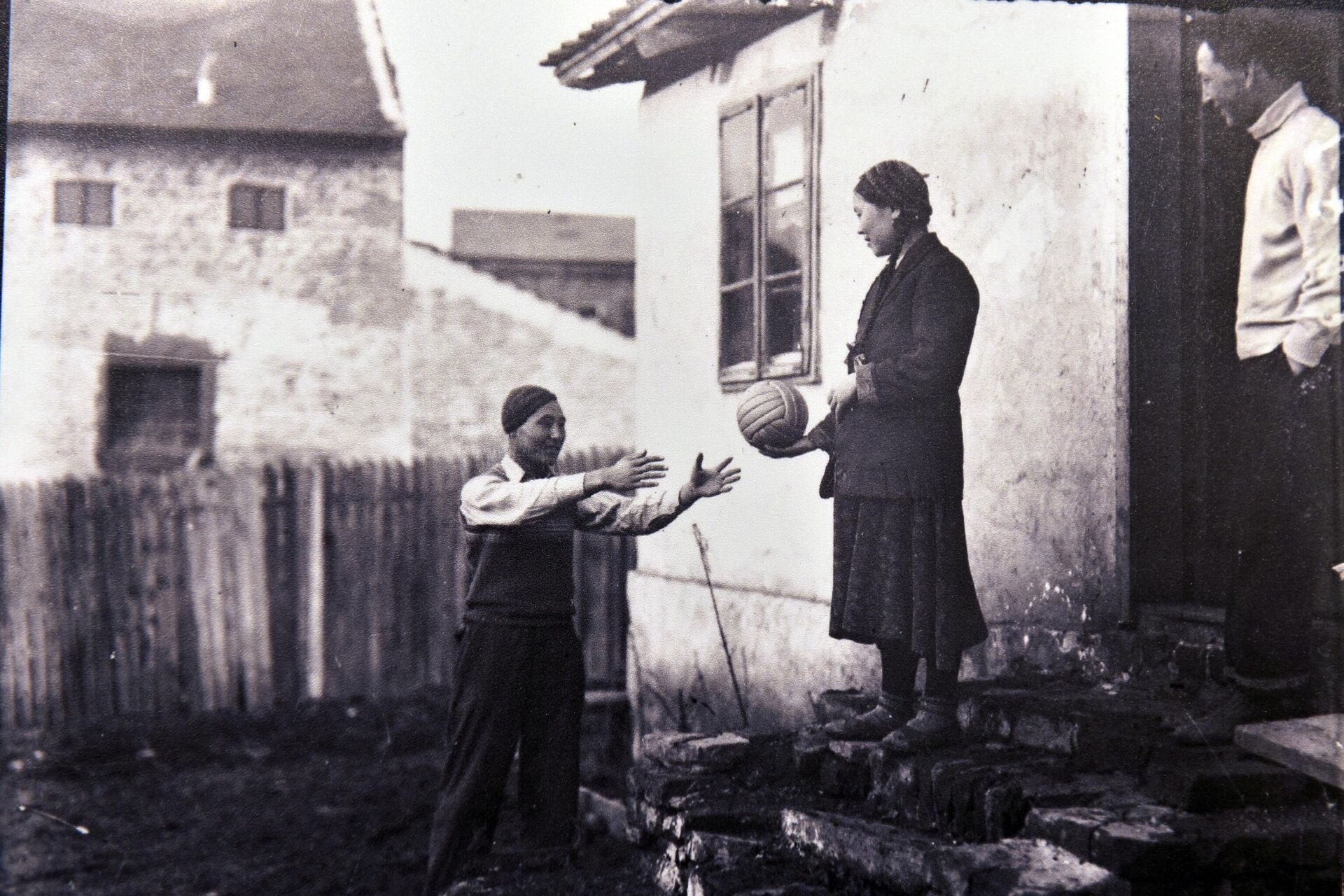 Фудбалер Учур Кулдинов који је 1933. играо за репрезентацију Југославије(фото из каталога изложбе) - Sputnik Србија, 1920, 01.02.2022