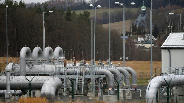 Gasovod Gazela kojim se ruski gas isporučuje u EU - Sputnik Srbija
