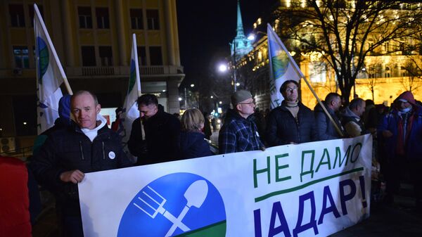 Protest u Beogradu inicijative Kreni promeni - Sputnik Srbija