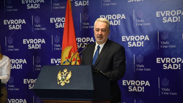Premijer Crne Gore Zdravko Krivokapić - Sputnik Srbija