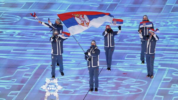 Predstavnici Srbije na otvaranju Zimskih olimpijskih igara - Sputnik Srbija