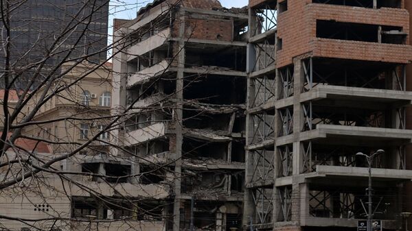 Zgrada Generalštaba VJ teško oštećena u NATO bombardovanju - Sputnik Srbija