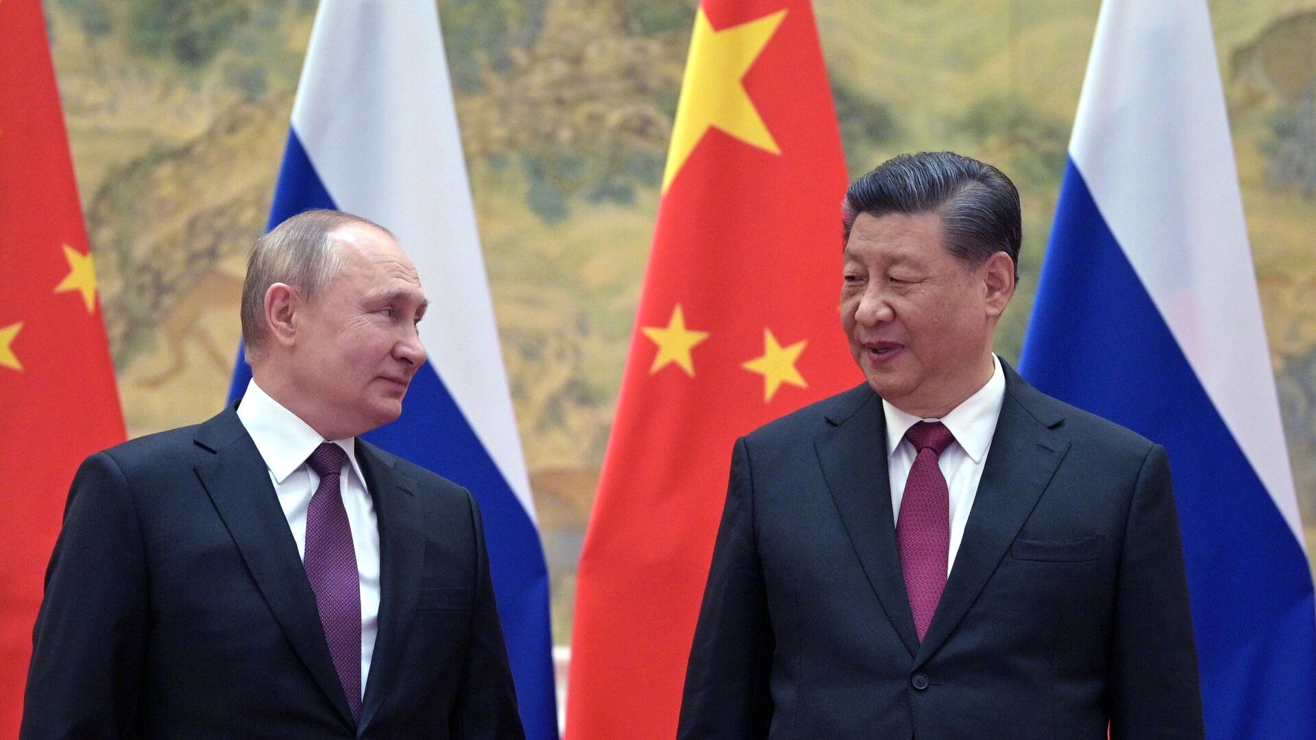 Vladimir Putin i Si Đinping u Pekingu - Sputnik Srbija, 1920, 25.02.2022