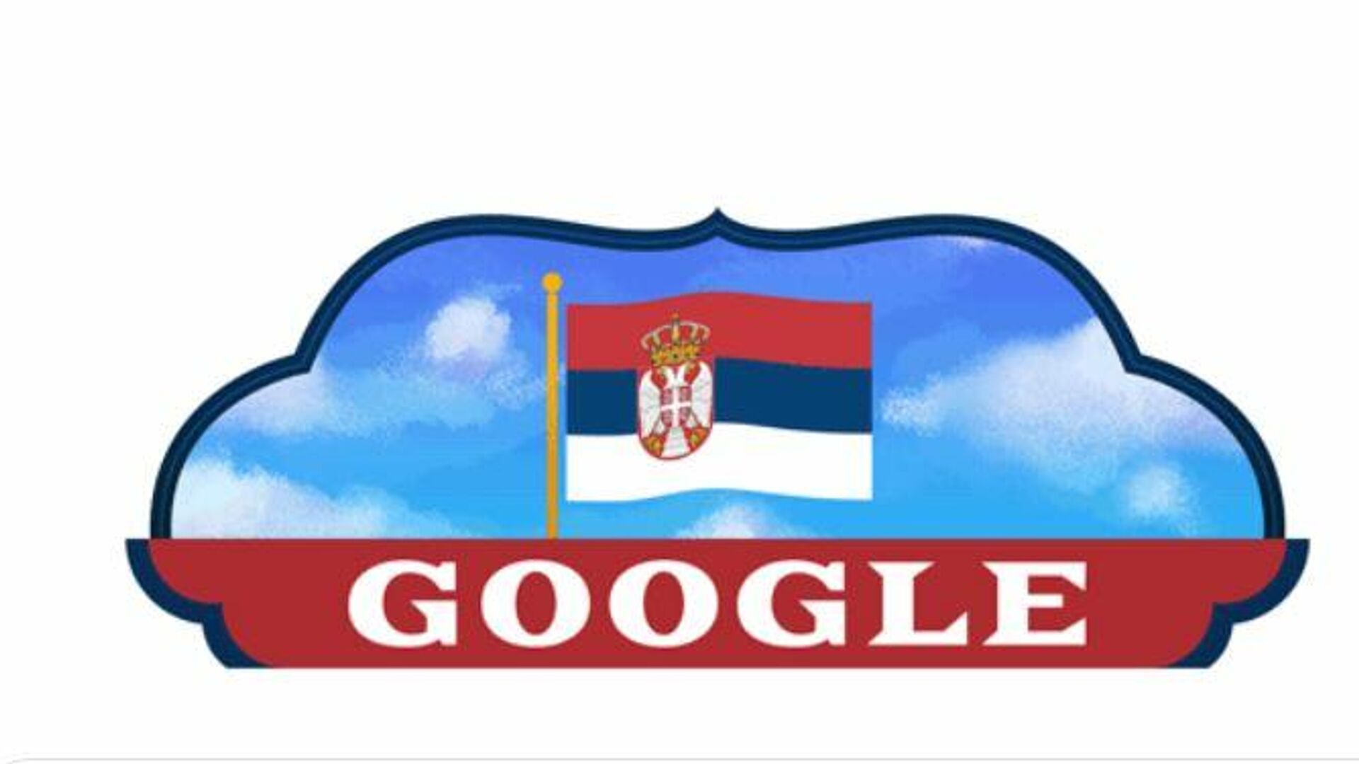 Гуглов лого на Дан државности Србије - Sputnik Србија, 1920, 15.02.2022