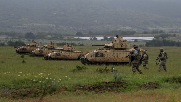 Američki vojnici na zajedničkoj vojnoj vežbi NATO-a u Bugarskoj - Sputnik Srbija