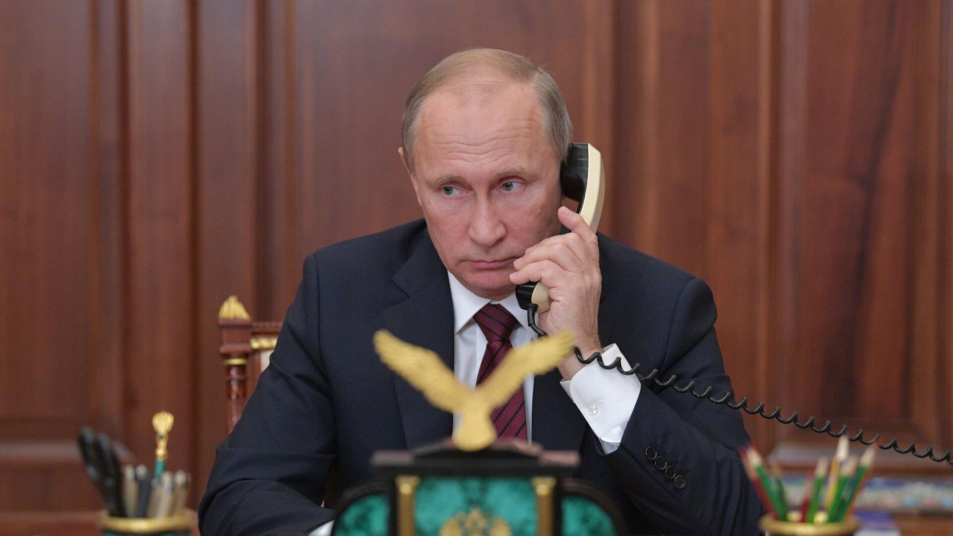 Ruski predsednik Vladimir Putin razgovarao je telefonom sa šefovima DNR A. Zaharčenkom i LNR I. Plotnickim - Sputnik Srbija, 1920, 06.03.2022