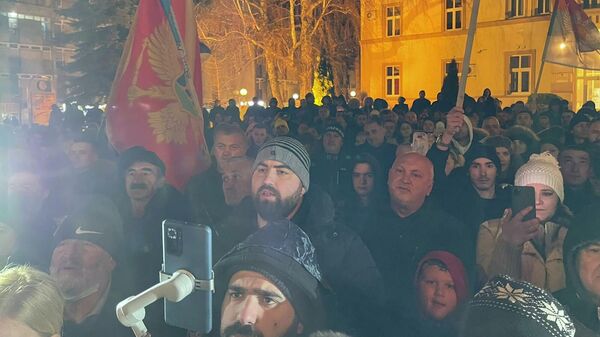 Протест у Беранама против формирања мањинске владе - Sputnik Србија