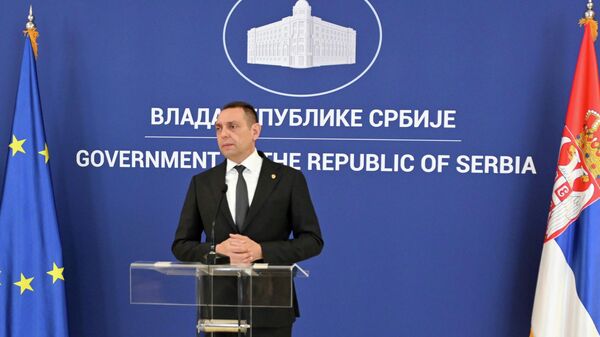 Ministar unutrašnjih poslova Srbije Aleksandar Vulin - Sputnik Srbija