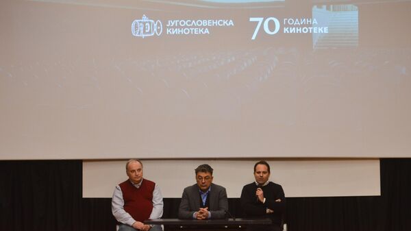 Конференција за медије поводом 70 година рада Музеја Југословенске кинотеке - Sputnik Србија