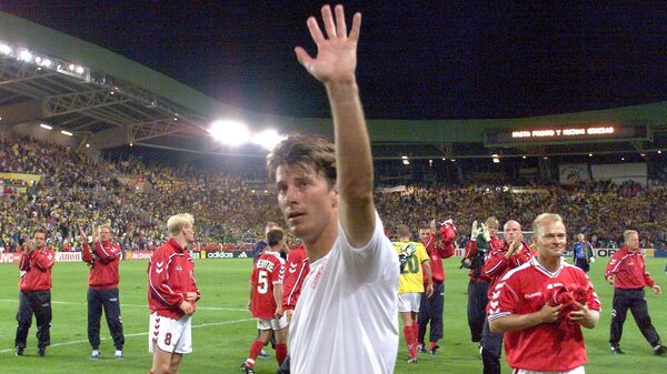 Čuveni danski fudbaler Brajan Laudrup na Svetskom prvenstvu 1998. godine - Sputnik Srbija