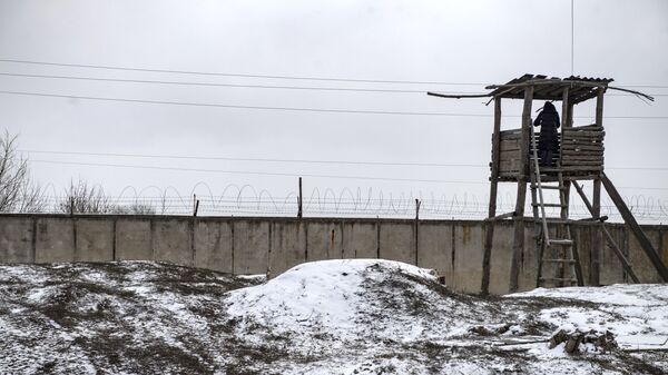 Нелегални затвор батаљона „Ајдар“ у селу Половинкино - Sputnik Србија
