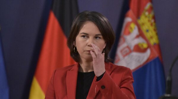 Ministarka spoljnih poslova Nemačke Analena Berbok - Sputnik Srbija