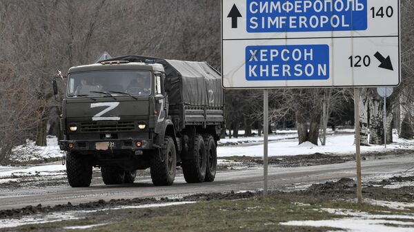 Ruski vojni kamion  - Sputnik Srbija