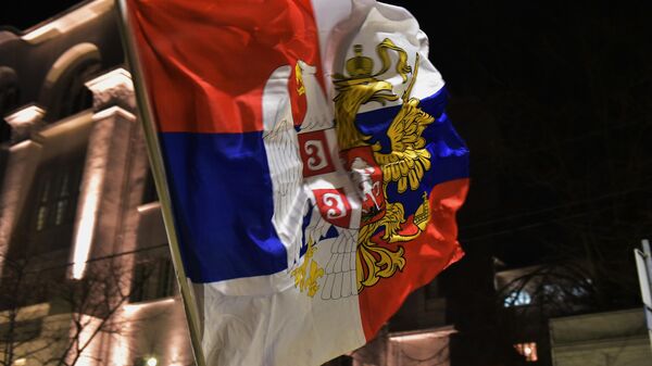 Skup podrške Rusiji iz Beograda - Sputnik Srbija