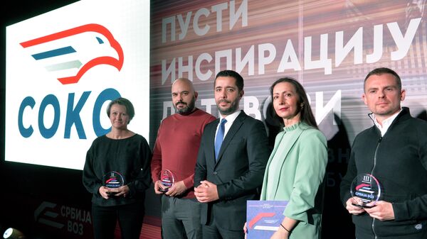 Брзи возови Србије саобраћаће под називом Соко, одлучио је жири конкурса Пусти инспирацију да те вози - Sputnik Србија