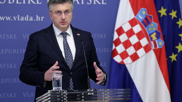 Хрватски премијер Андреј Пленковић - Sputnik Србија