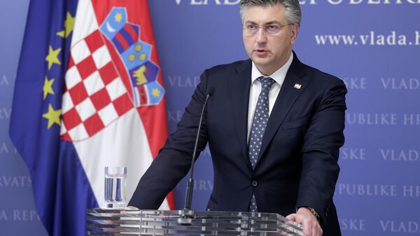 Хрватски премијер Андреј Пленковић - Sputnik Србија