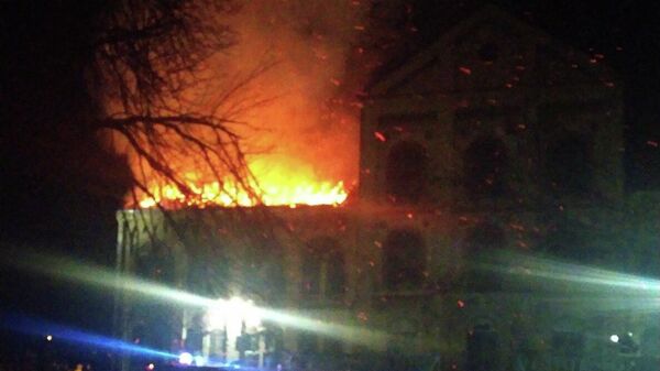 Пожар у хотелу „Старо здање“  - Sputnik Србија