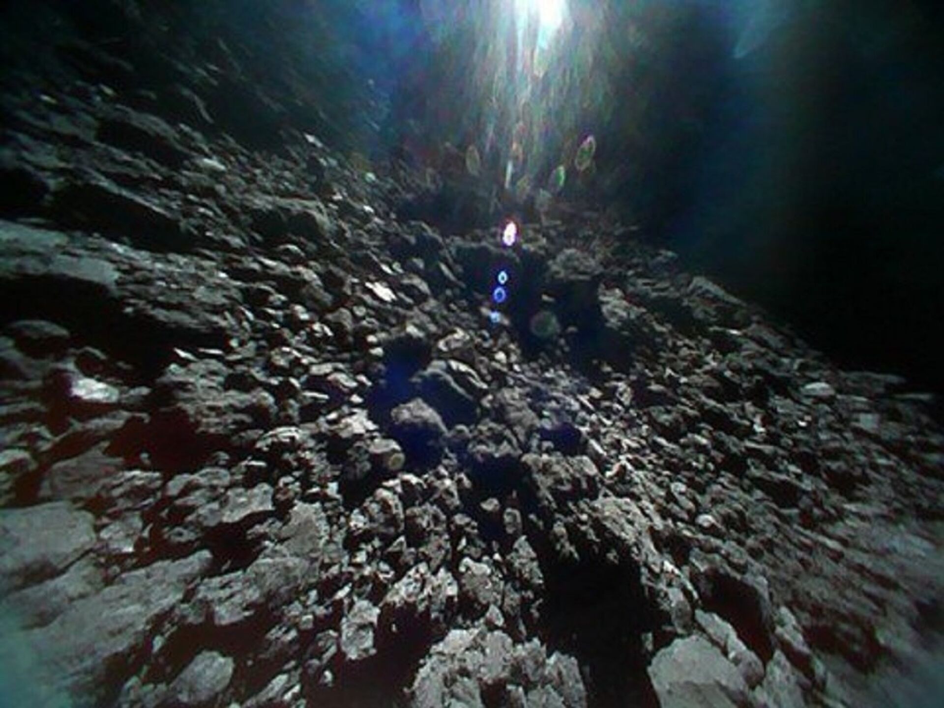 Фотографија снимљена са површине астероида Рјугу - Sputnik Србија, 1920, 27.03.2022