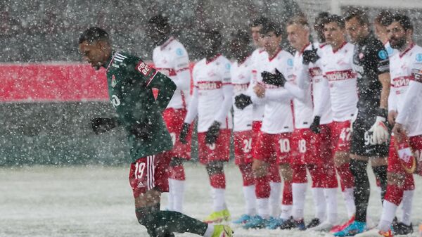 Detalj sa utakmice Lokomotiva Moskva - Spartak Moskva - Sputnik Srbija